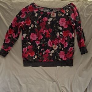 Floral Long Sleeve Top
